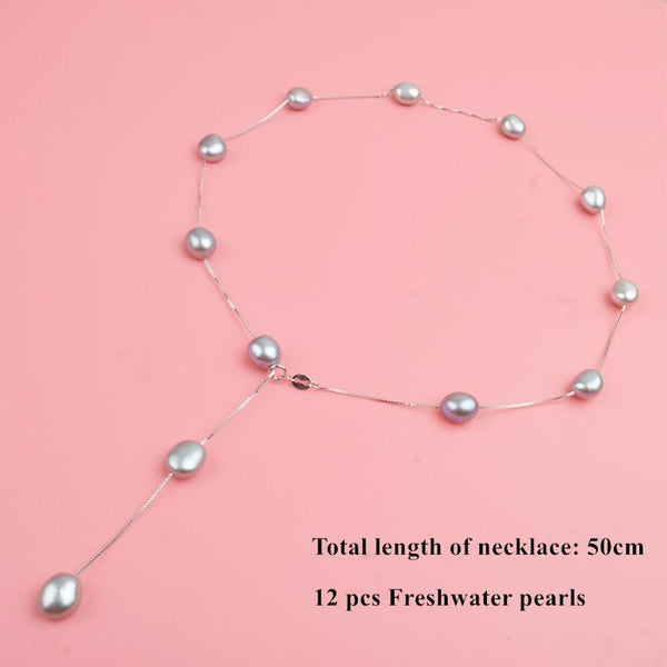 Necklace Real Pure 925 Sterling Silver Chain - shopngos