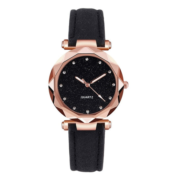 Rose Gold Quartz Watch - shopngos