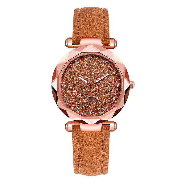 Rose Gold Quartz Watch - shopngos