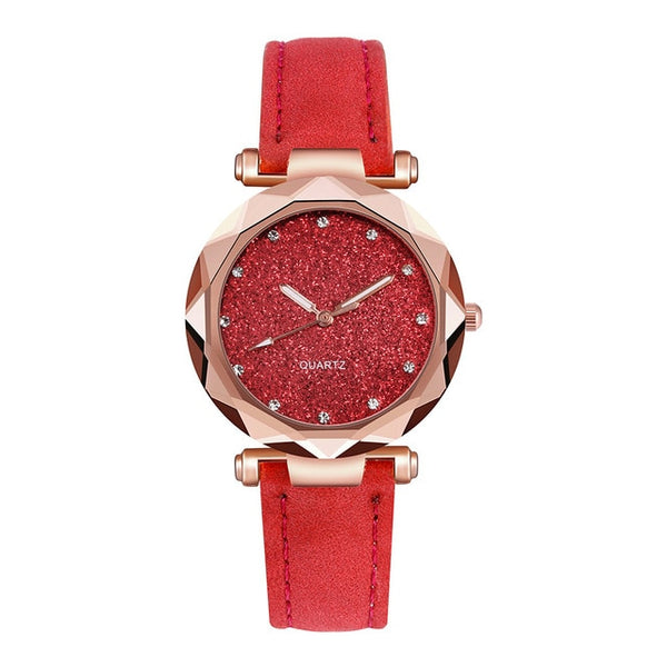 Rose Gold Quartz Watch - shopngos