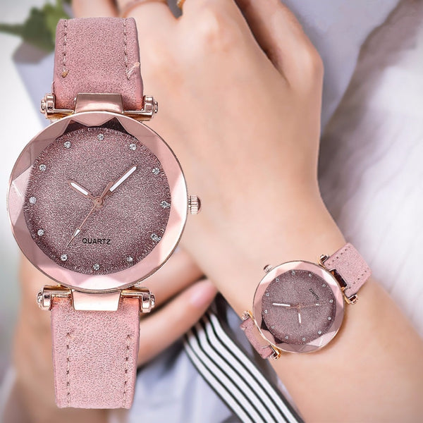 Rose Gold Quartz Watch - shopngos