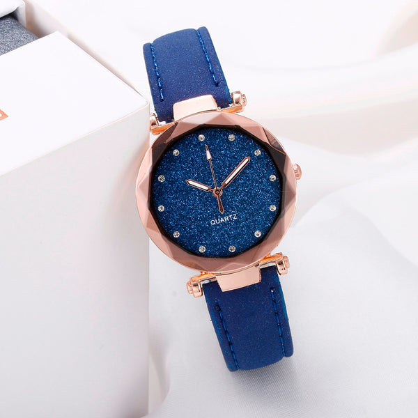 Rose Gold Quartz Watch - shopngos