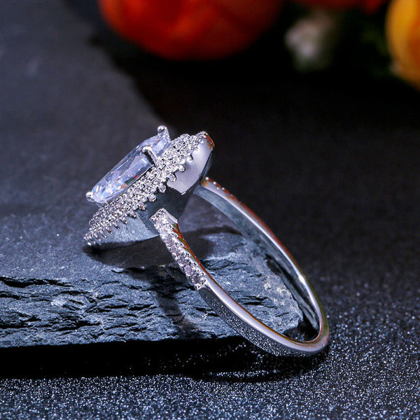 Wedding Ring Shape water drop - shopngos