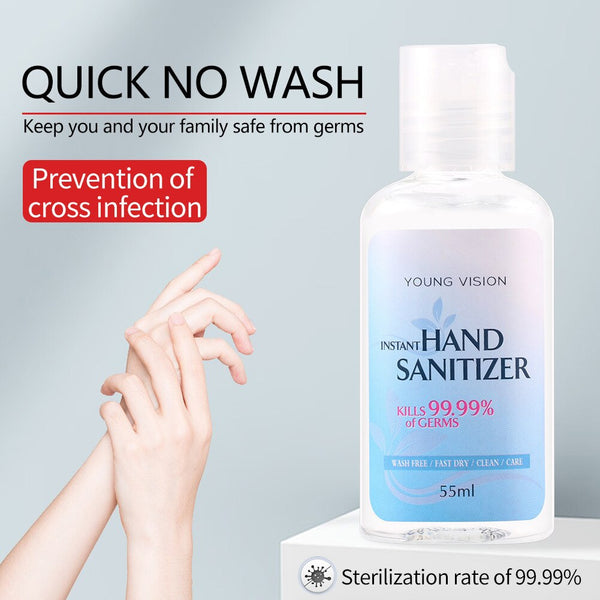 55ml Anti Virus Alcohol Hand Sanitizer Anti Bacteria Moisturizing Aloe Vera - shopngos