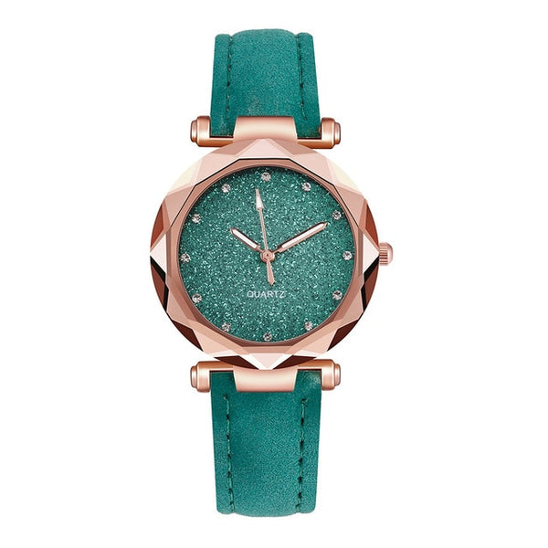 Rose Gold Quartz Watch - shopngos