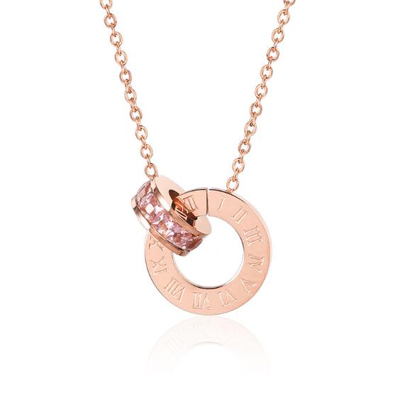 Luxury Brand Roman Numerical Necklace - shopngos