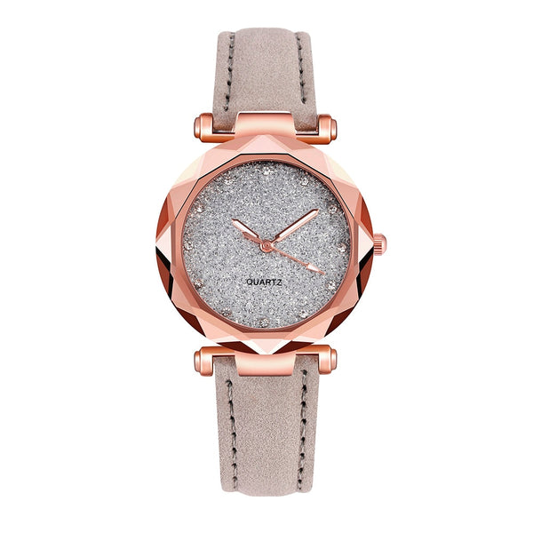 Rose Gold Quartz Watch - shopngos