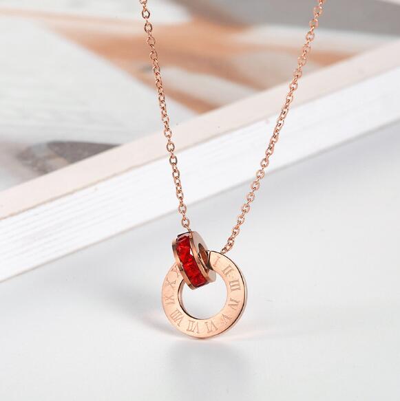 Luxury Brand Roman Numerical Necklace - shopngos