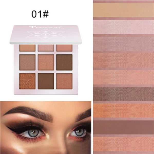 Eyeshadow Palette Changeable Nude Waterproof - shopngos