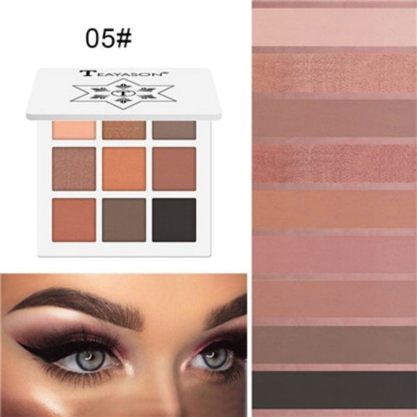 Eyeshadow Palette Changeable Nude Waterproof - shopngos