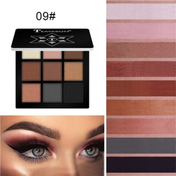 Eyeshadow Palette Changeable Nude Waterproof - shopngos