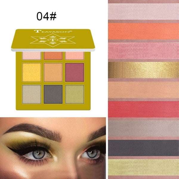 Eyeshadow Palette Changeable Nude Waterproof - shopngos