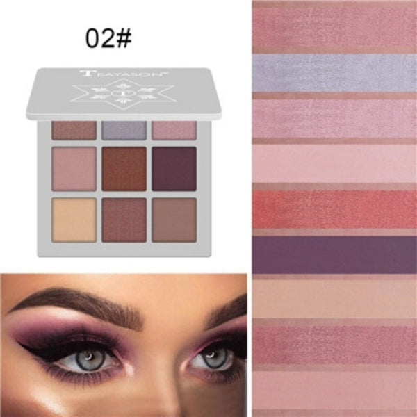 Eyeshadow Palette Changeable Nude Waterproof - shopngos