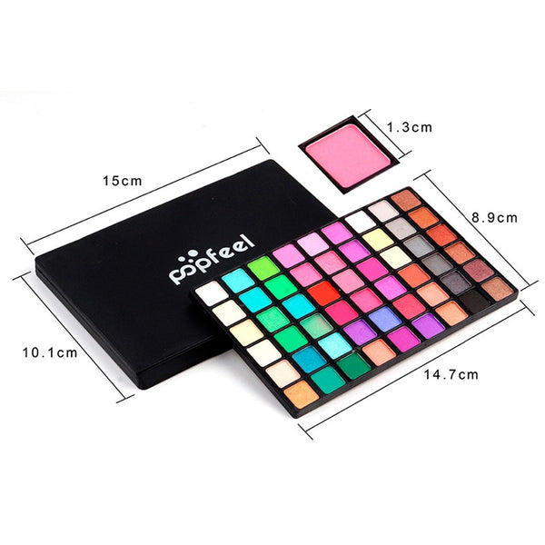 Eyeshadow Palette Changeable Nude Waterproof - shopngos