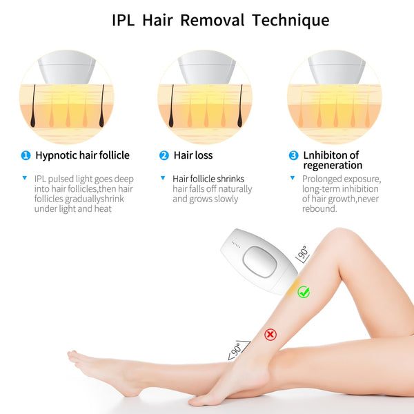 epilator laser hair removal electric - shopngos