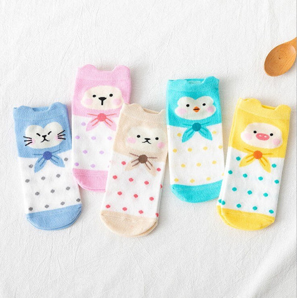 5Pairs/Lot Summer socks women - shopngos