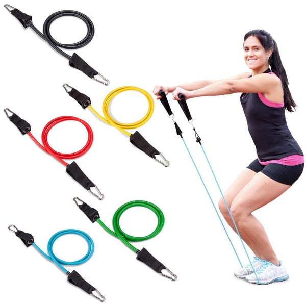 11pcs/set Pull Rope Fitness Resistance Bands Latex - shopngos