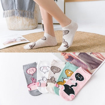 5Pairs/Lot Summer socks women - shopngos