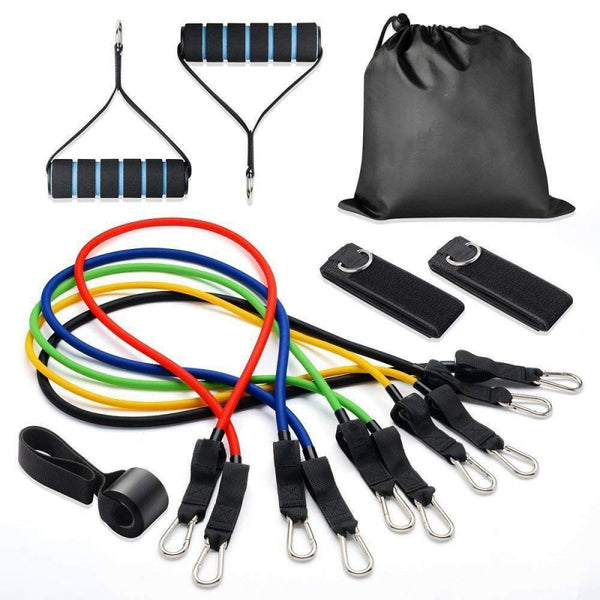 11pcs/set Pull Rope Fitness Resistance Bands Latex - shopngos