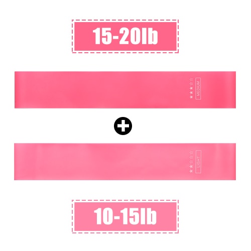 Yoga Crossfit Resistance Bands 5 Level Rubber Training - shopngos