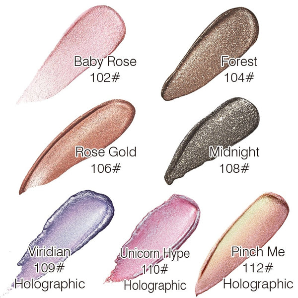 Metallic Diamond Eyeshadow Pearly Waterproof - shopngos