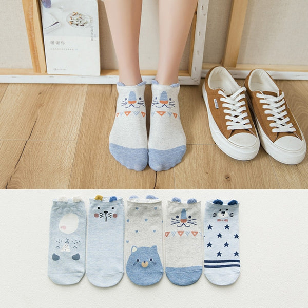 5Pairs/Lot Summer socks women - shopngos