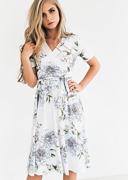 Long Maxi Evening Party Beach Print Dress Sundress - shopngos