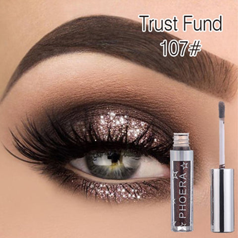 Metallic Diamond Eyeshadow Pearly Waterproof - shopngos