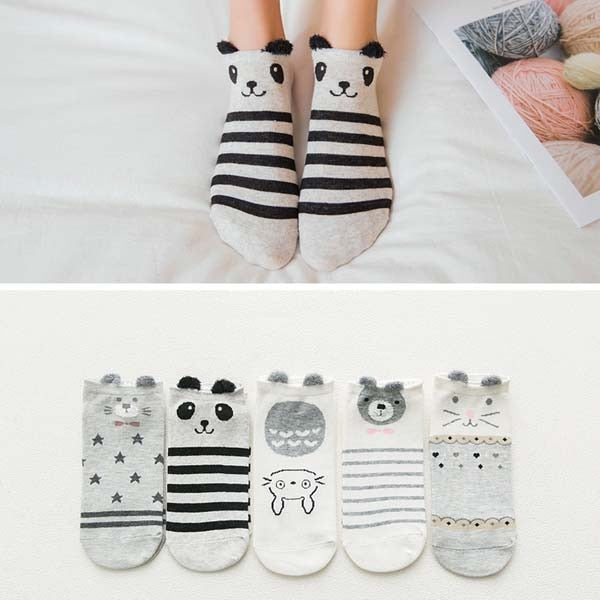 5Pairs/Lot Summer socks women - shopngos