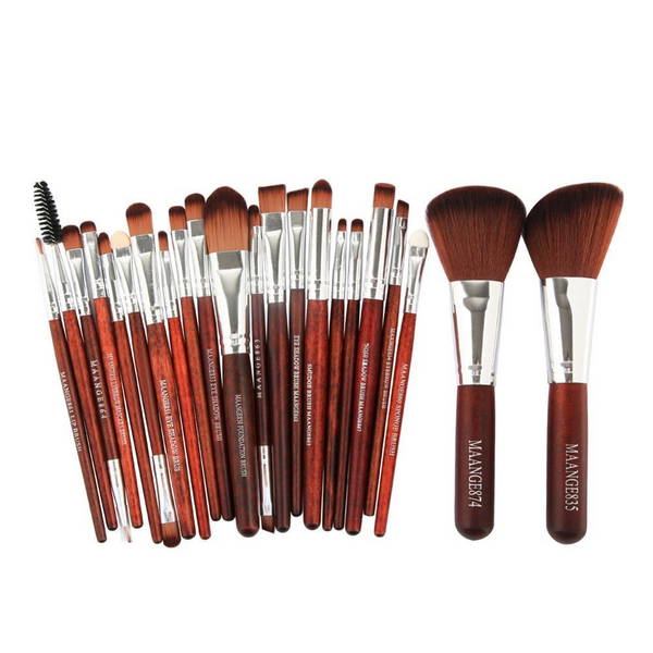 20/22Pcs shadows Makeup Brushes Set Cosmetic Foundation Powder - shopngos