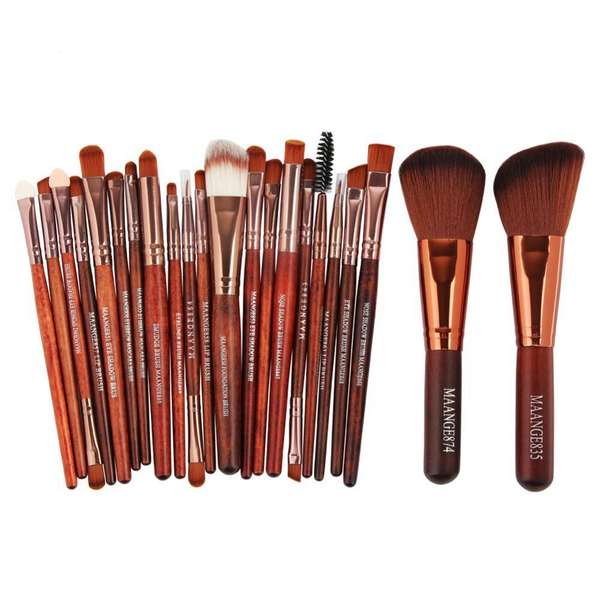 20/22Pcs shadows Makeup Brushes Set Cosmetic Foundation Powder - shopngos