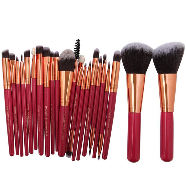 20/22Pcs shadows Makeup Brushes Set Cosmetic Foundation Powder - shopngos