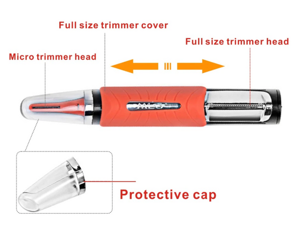 Micro Precision Eyebrow Ear Nose Trimmer Removal Clipper Shaver - shopngos