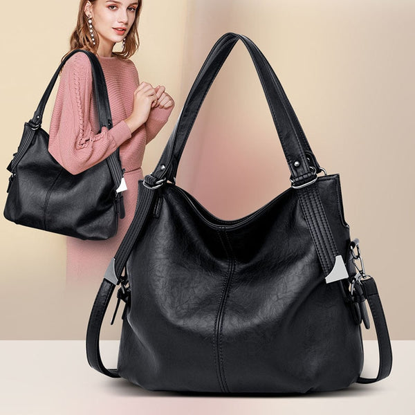 Women Bags Real Leather Luxury Ladies Shoulder Bag - shopngos