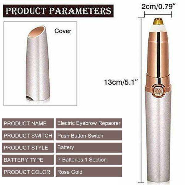 Eyebrow Trimmer Lipstick Brows Pen Hair Remover Painless - shopngos