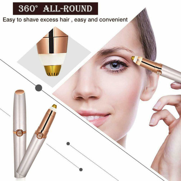 Eyebrow Trimmer Lipstick Brows Pen Hair Remover Painless - shopngos