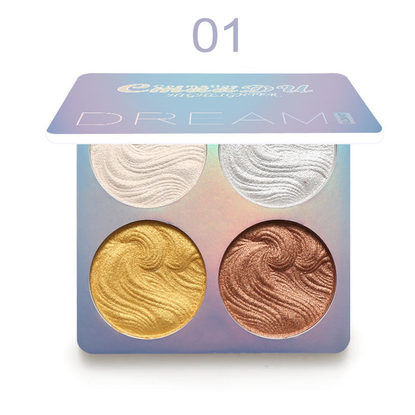 3 Colors High Gloss Shimmer Powder Bronzer Repair - shopngos