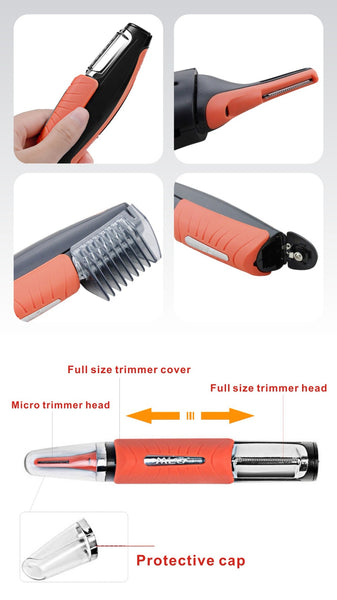 Micro Precision Eyebrow Ear Nose Trimmer Removal Clipper Shaver - shopngos