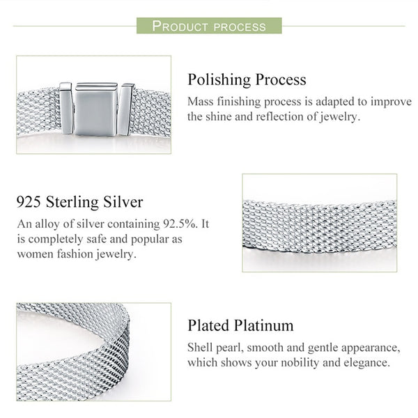 Strand Bracelets Hot 925 Sterling Silver Metropolitan - shopngos