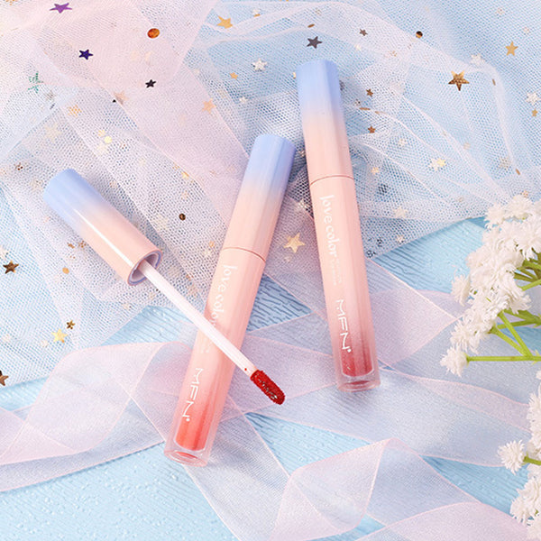 Liquid Lipstick Mirror Lip Gloss Glitter Waterproof Korean - shopngos