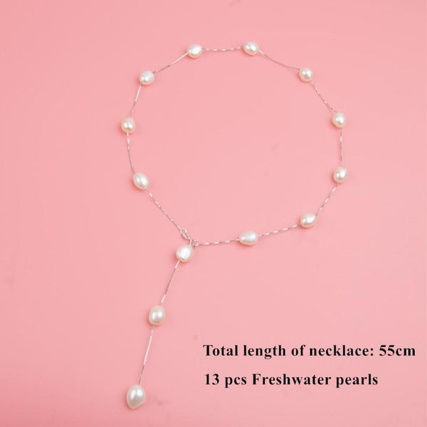 Necklace Real Pure 925 Sterling Silver Chain - shopngos