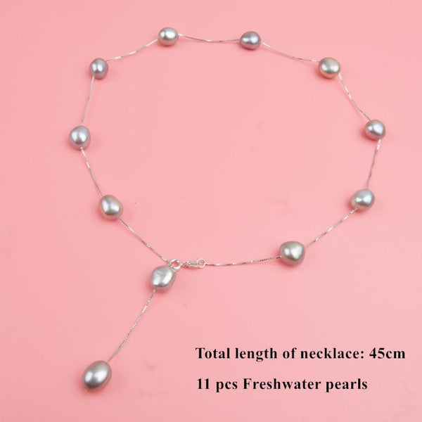 Necklace Real Pure 925 Sterling Silver Chain - shopngos