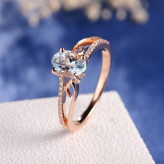 Crystal  Engagement Claws Design Hot Sale Rings - shopngos