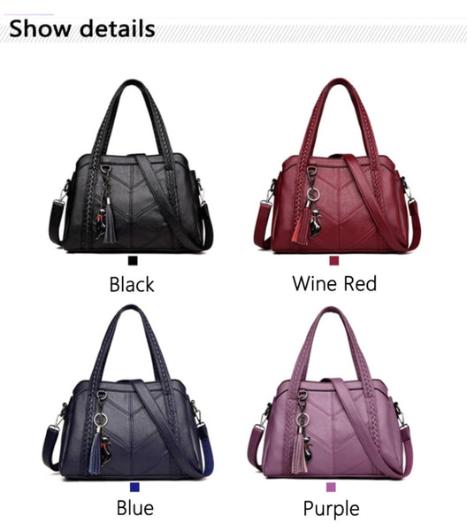 Tassel luxury handbags  designer  leather - shopngos