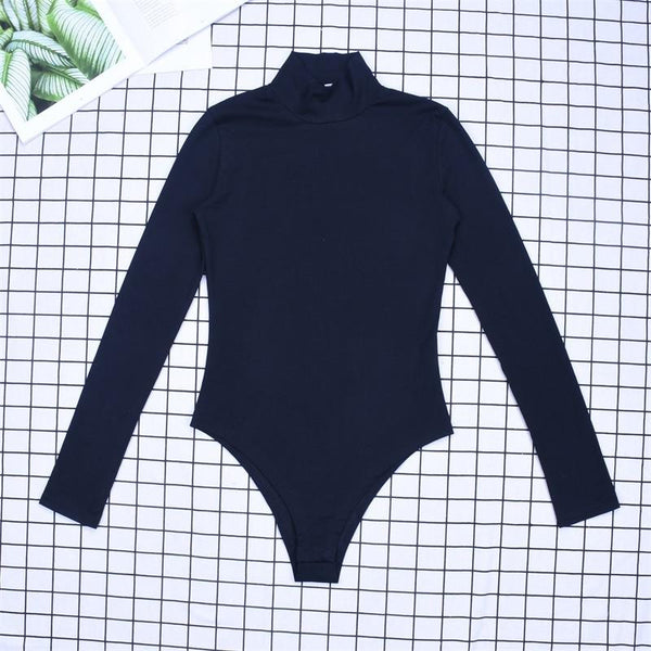 long sleeve r female cotton Neck warm clothes slim fit - shopngos