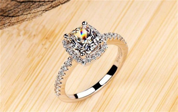 Bridal Wedding Anelli Trendy CC 925 Sterling Silver Ring - shopngos