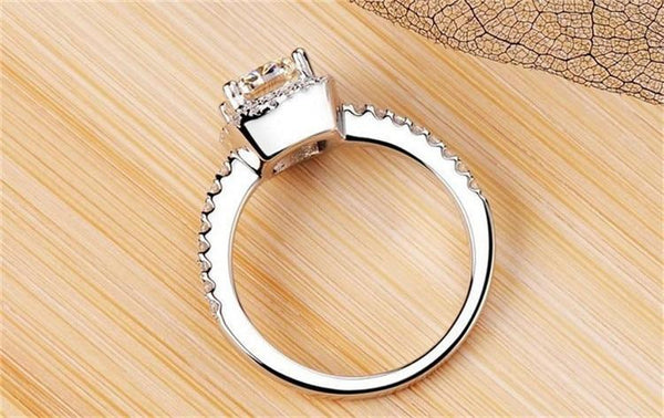 Bridal Wedding Anelli Trendy CC 925 Sterling Silver Ring - shopngos