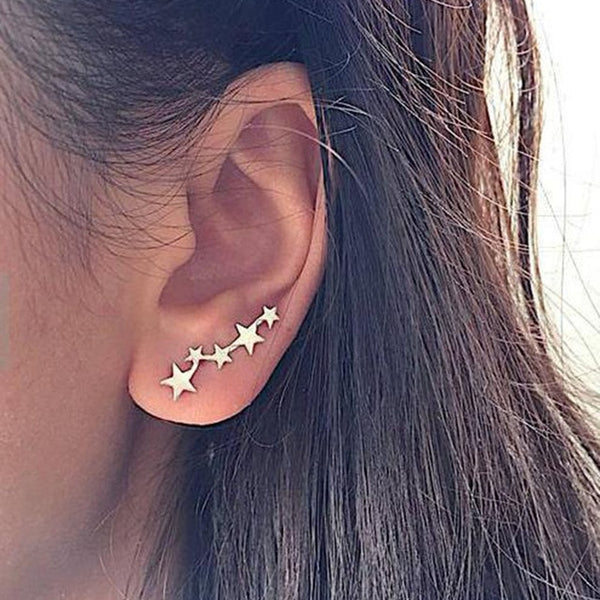 Crystal Flower Drop Earrings for Women new 2019 - shopngos