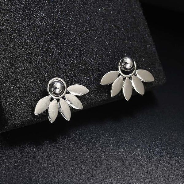 Crystal Flower Drop Earrings for Women new 2019 - shopngos