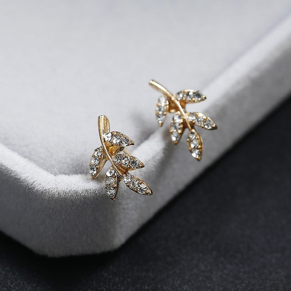 Crystal Flower Drop Earrings for Women new 2019 - shopngos